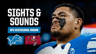 Penei Sewell Mic'd Up | Extended Sights and Sounds: Lions vs. Buccaneers | 2023 Divisional Round