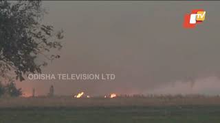 Stubble Burning Continues In Ludhiana