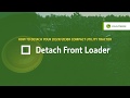 How To Detach a Front Loader | John Deere 2 Series Compact Tractors