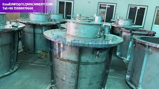 SS316 Pugmill Mixers for Processing Fly Ash, Foundry Dust, Pigments, Dyes, ETC 304 Stainless Steel.