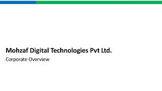 MDT - Mohzaf Digital Technologies Private limited