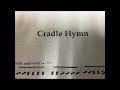 cradle hymn alto i m4a