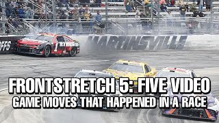 Frontstretch 5: Five Video Game Moves That Happened In A Race