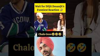 Funniest Reaction of Diljit Dosanjh 😱🤣😱 #anushkasharma#weightloss#fitness#shorts#viralvideo #diet