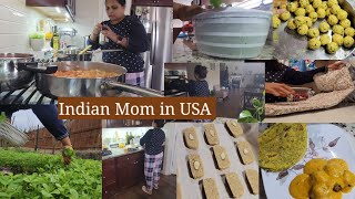 Indian Mom Routine day| Whole wheat Ajwain cookies| Healthy Paneer-Kofta| Life in USA