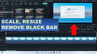 How to Scale Resize Video and Remove Black Bar Using Wondershare Filmora