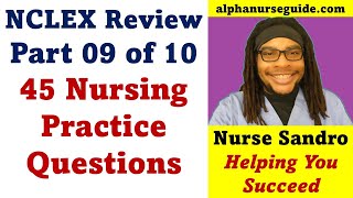NCLEX Practice Questions | NCLEX LPN | NGN NCLEX RN | ATI / Hesi Exit Exam | NCLEX PN | Part 9 of 10