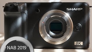 Sharp 8K Micro Four Thirds Camera – Prototype First Look and Interview