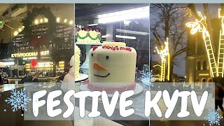 Exploring CHRISTMAS in Festive Kyiv Ukraine