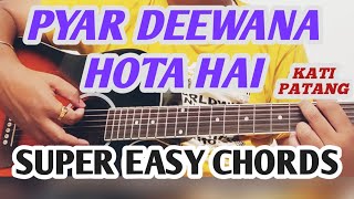 Pyar Diwana Hota Hai | Most Easy Guitar Lesson | For Beginners | प्यार दीवाना@guitarjunction4673