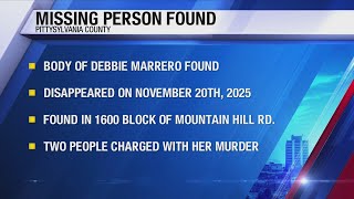 Two arrested in Danville murder; missing woman's body found