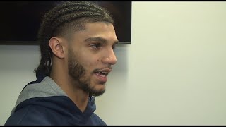 UConn's Andre Jackson reacts to Sweet 16 win over Arkansas | Full Interview