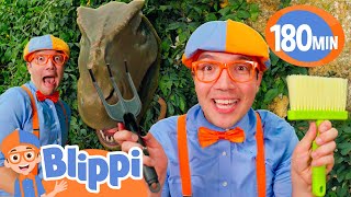 Blippi's Dino Discovery: What’s That Roar? | Blippi | Educational Videos for Kids