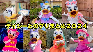 【デイジー誕生日記念】デイジーダックとのグリーティングまとめ！２０２４年版！！【ディズニー】