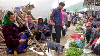 Nguyên Sơ Chợ Vùng Cao Lùng Phình – Ẩm Thực Toàn Món Ngon & Nông Sản Sạch Núi Rừng Bắc Hà, Lào Cai