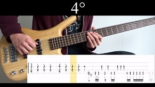 4° (Tool) - Bass Cover (With Tabs) by Leo Düzey