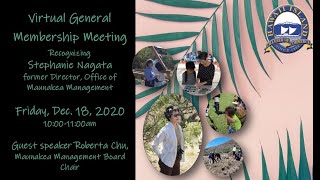 General Membership Meeting Recognizing Stephanie Nagata