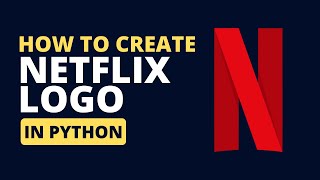 How to create #netflix #logo in #python | #pythontutorial #vscode #howto #programming