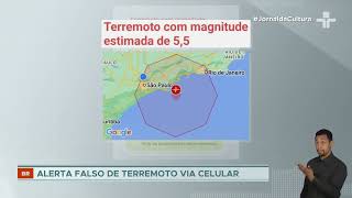 Alerta de terremoto surpreende moradores de São Paulo e Rio de Janeiro na madrugada