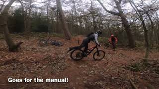 Errington Woods MTB explore. (Guissy)