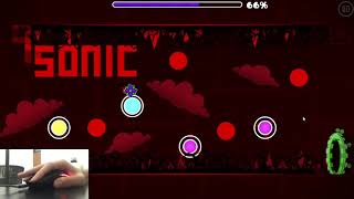 Bloodbath 76% + Handcam | Geometry Dash