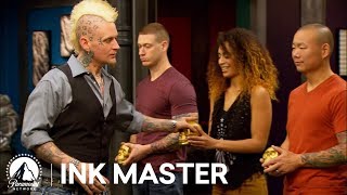 Ink Master Season 4, Episode 11: Japanese Snakes Elimination Tattoo
