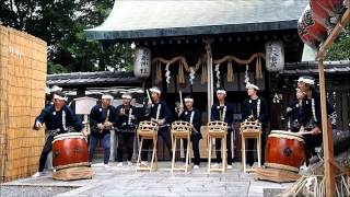 若宮八幡宮　太鼓奉納　銚子早打ち