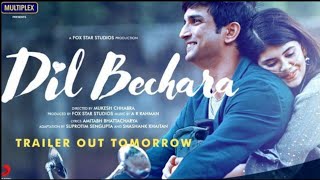 Dil Bechara Title Song Sushant Singh Rajput The last Vedio of Sushant Singh Rajput