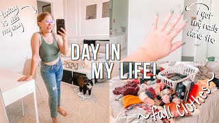 day in my life: I Locked Myself Out, Going Through My Clothes, Getting My Nails Done + Grocery Haul