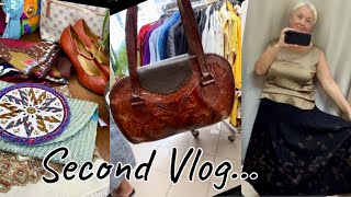 LA BOTTEGA DI BRUNELLA..ПАВЛОВОПОСАДСКИЙ ПЛАТОК В ВИНТАЖКЕ..SECOND VLOG..Jelena Love Riga