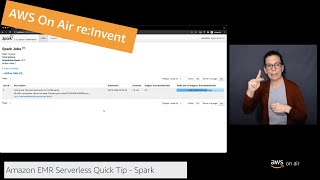 AWS re:Invent 2021 - AWS On Air ft. Amazon EMR Serverless Quick Tip 1 | AWS Events