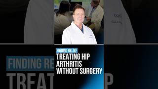 Finding Relief Treating Hip Arthritis Without Surgery