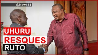 Uhuru Resques Ruto| News54