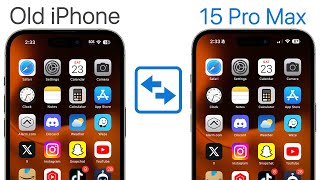 How to Transfer ALL Data from Old iPhone to iPhone 15 & 15 Pro