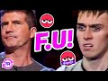 10 ANGRY Contestants Who FIGHT With The Judges! Watch What Happens...