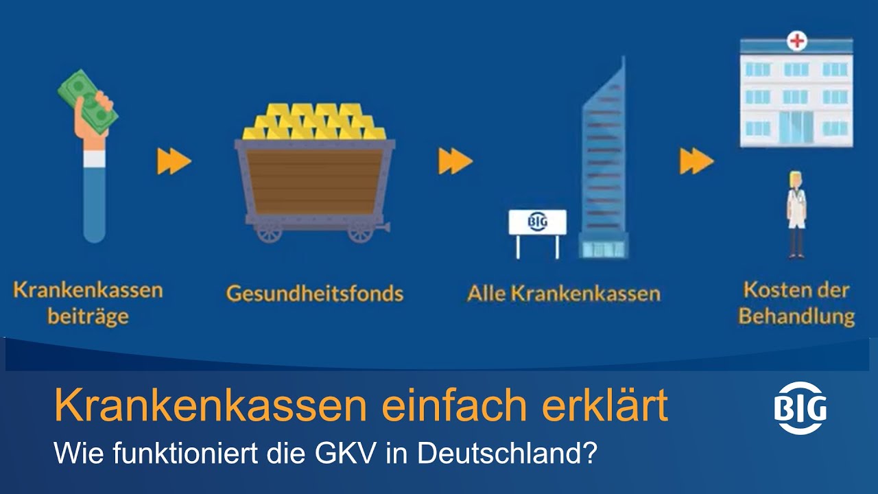 Krankenkasse Einfach Erklärt - So Funktioniert Die GKV In Deutschland ...