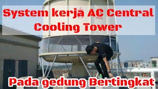 System Kerja Ac Central Cooling Tower