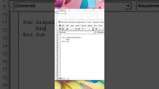 How to use MSGBOX function in VBA | Visual Basic Application