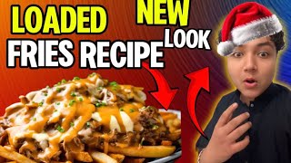 Loaded fries | My new look | curly hair | Uk vlogs #vlog