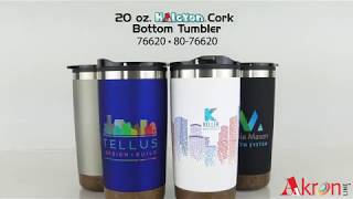 20 oz. Halcyon® Cork Bottom Tumbler 76620 • 80-76620