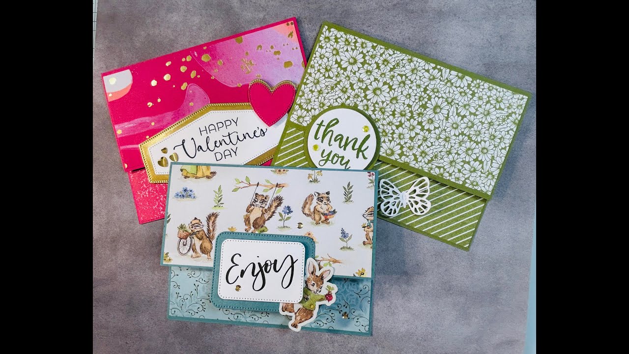 Simple Fun Fold Card 78 Youtube