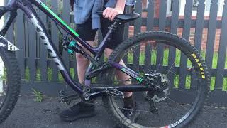 2016 Kona process 153–shock bottom out test