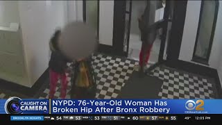 Caught on video: Woman violently robbed in the Bronx