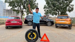 Spare Wheel replacement methods of various cars | #AGBG