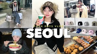 【韓国vlog🇰🇷】女子2人で爆食・爆買い旅🎀💸3泊4日で超有名スポット全部まわる！！