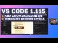 Visual Studio Code and GitHub Copilot - What's new in 1.115