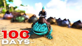 I Spent 100 Days In Ark with Friends!