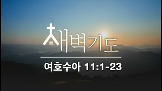 [포항큰숲교회] 25.1.18 새벽기도회