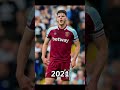 Declan Rice evolution