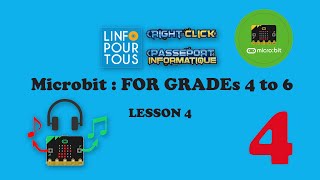 MicroBit Lesson 4 for Grade 4